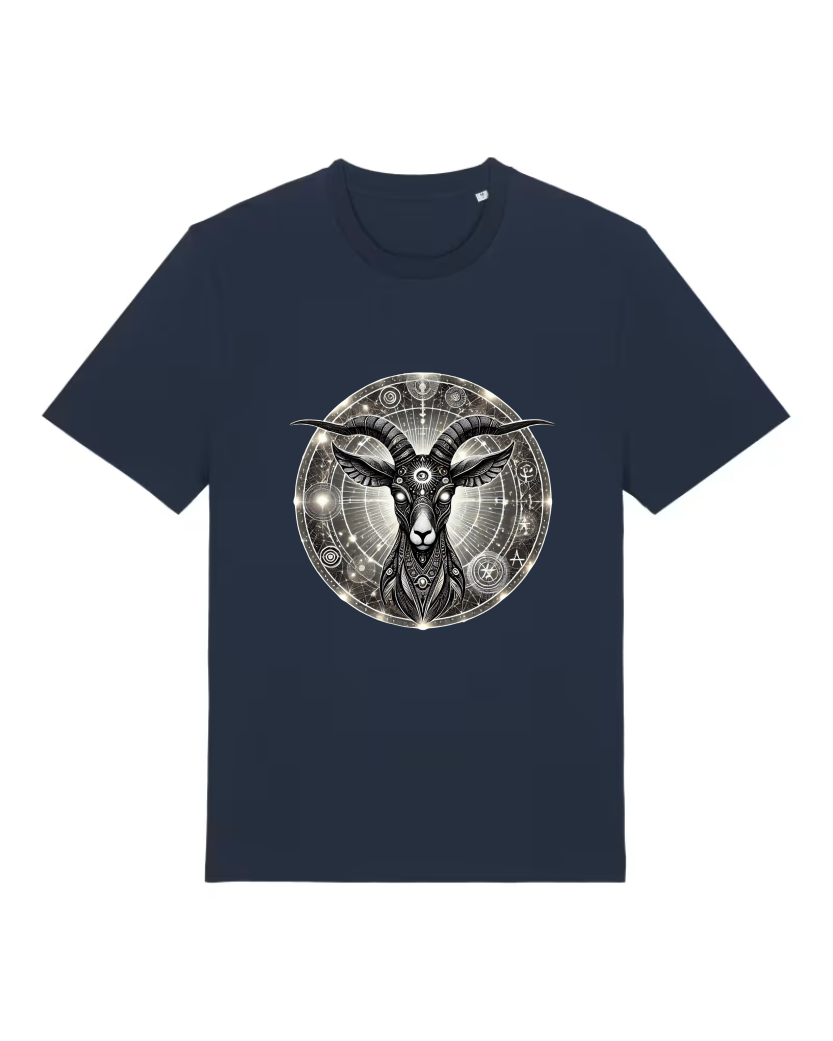 Mystik Ziege Premium Bio T-Shirt 100 % Bio-Baumwolle Unisex