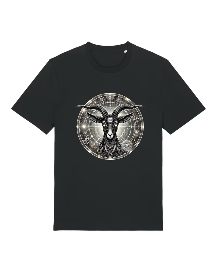 Mystik Ziege Premium Bio T-Shirt 100 % Bio-Baumwolle Unisex