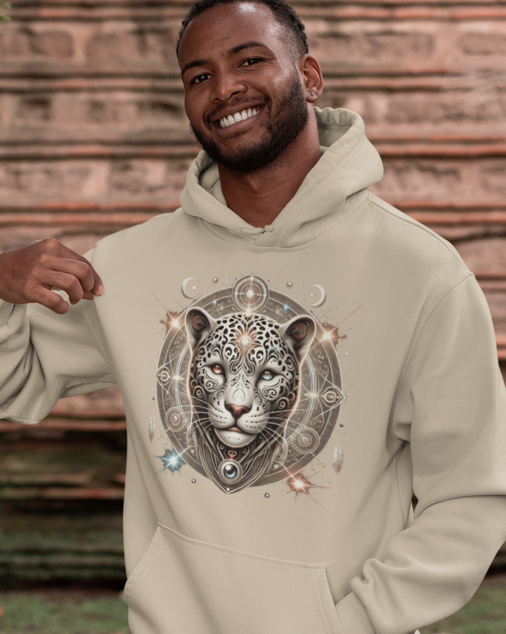 Mystik Jaguar Premium Bio Hoodie 100 % Bio-Baumwolle Unisex