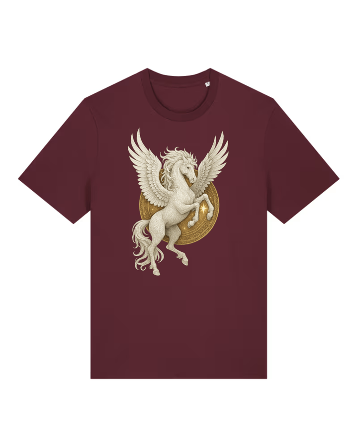 Mystik Pegasus Premium Bio T-Shirt 100 % Bio-Baumwolle Unisex