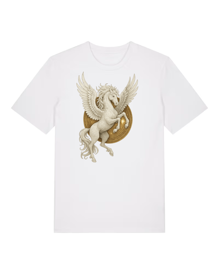 Mystik Pegasus Premium Bio T-Shirt 100 % Bio-Baumwolle Unisex