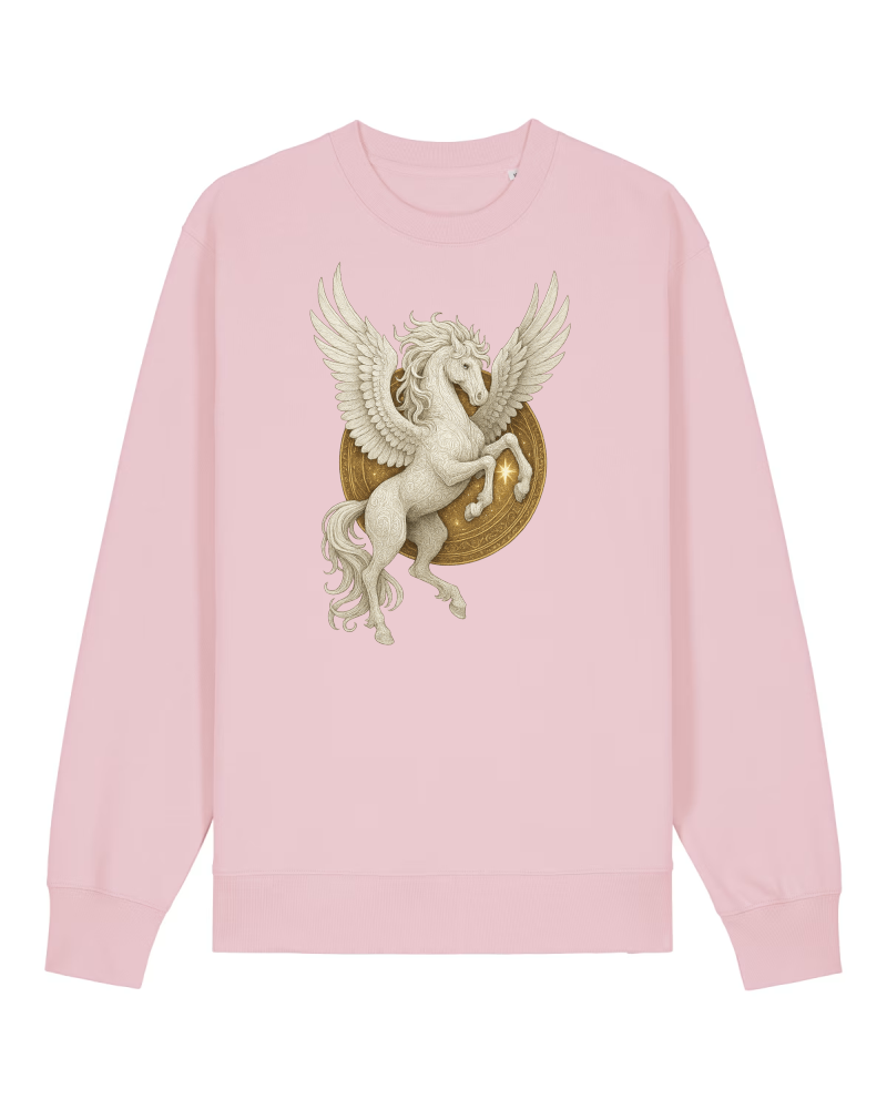 Mystik Pegasus Sweatshirt 100 % Bio-Baumwolle Unisex