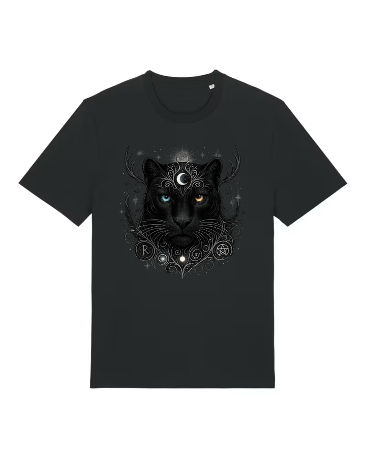 Mystik Panther Premium Bio T-Shirt 100 % Bio-Baumwolle Unisex