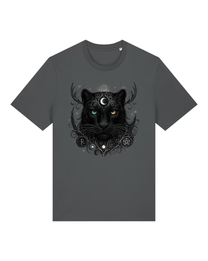 Mystik Panther Premium Bio T-Shirt 100 % Bio-Baumwolle Unisex