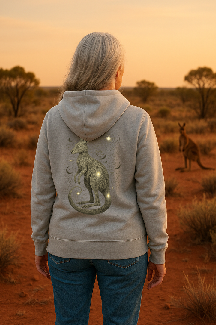 Mystik Känguru Kapuzenjacke Organic Zipper