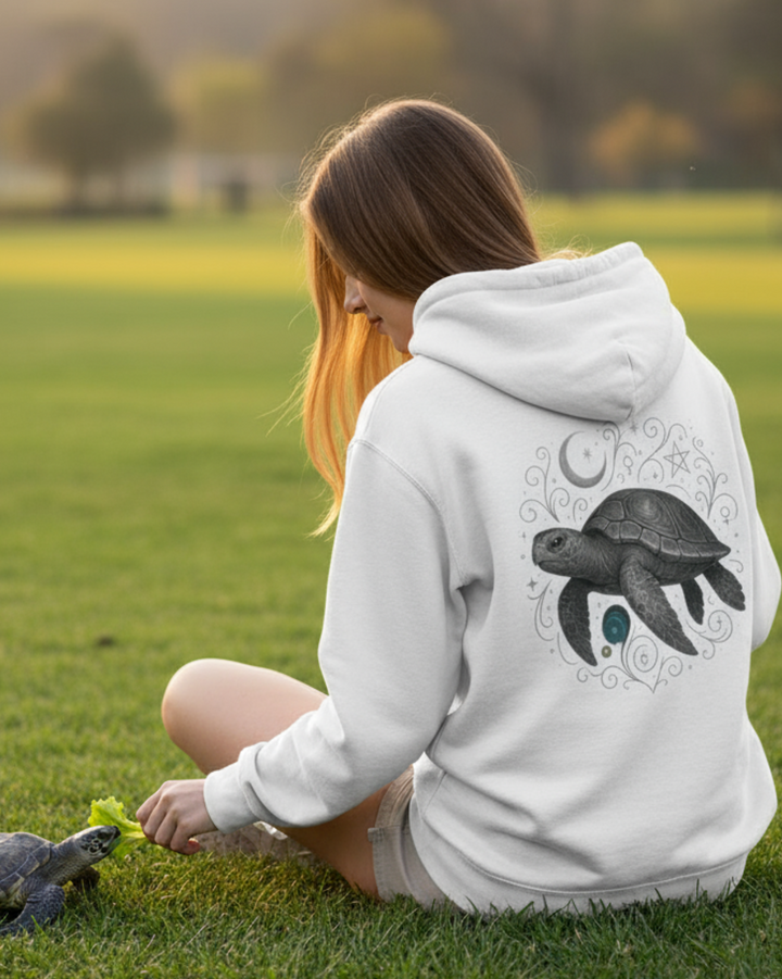 Mystik Schildkröte Kapuzenjacke Organic Zipper