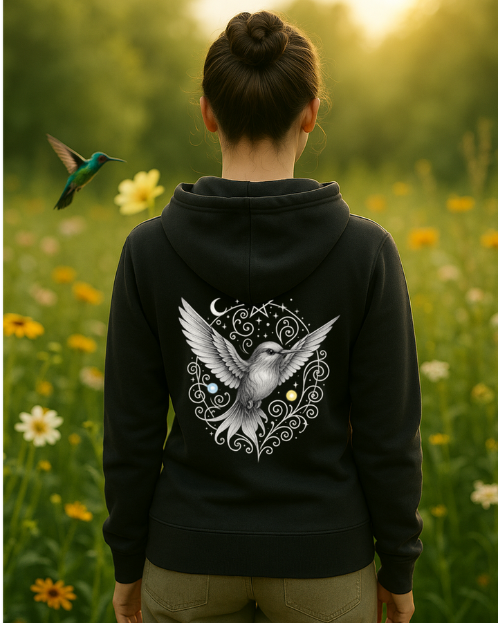 Mystik Kolibri Kapuzenjacke Organic Zipper