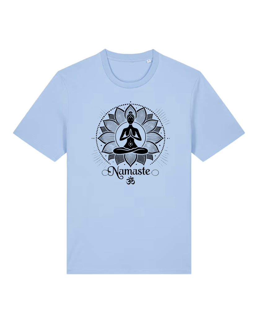 Namaste Premium Männer T-Shirt 100 % Bio-Baumwolle