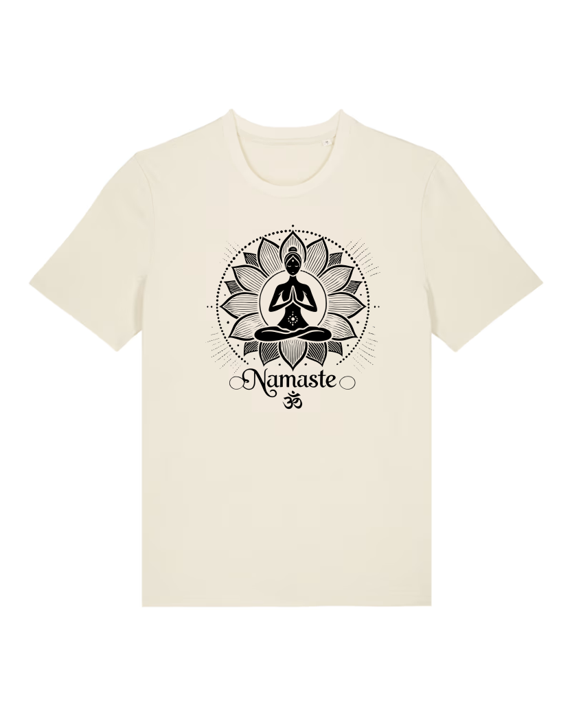 Namaste Premium Männer T-Shirt 100 % Bio-Baumwolle