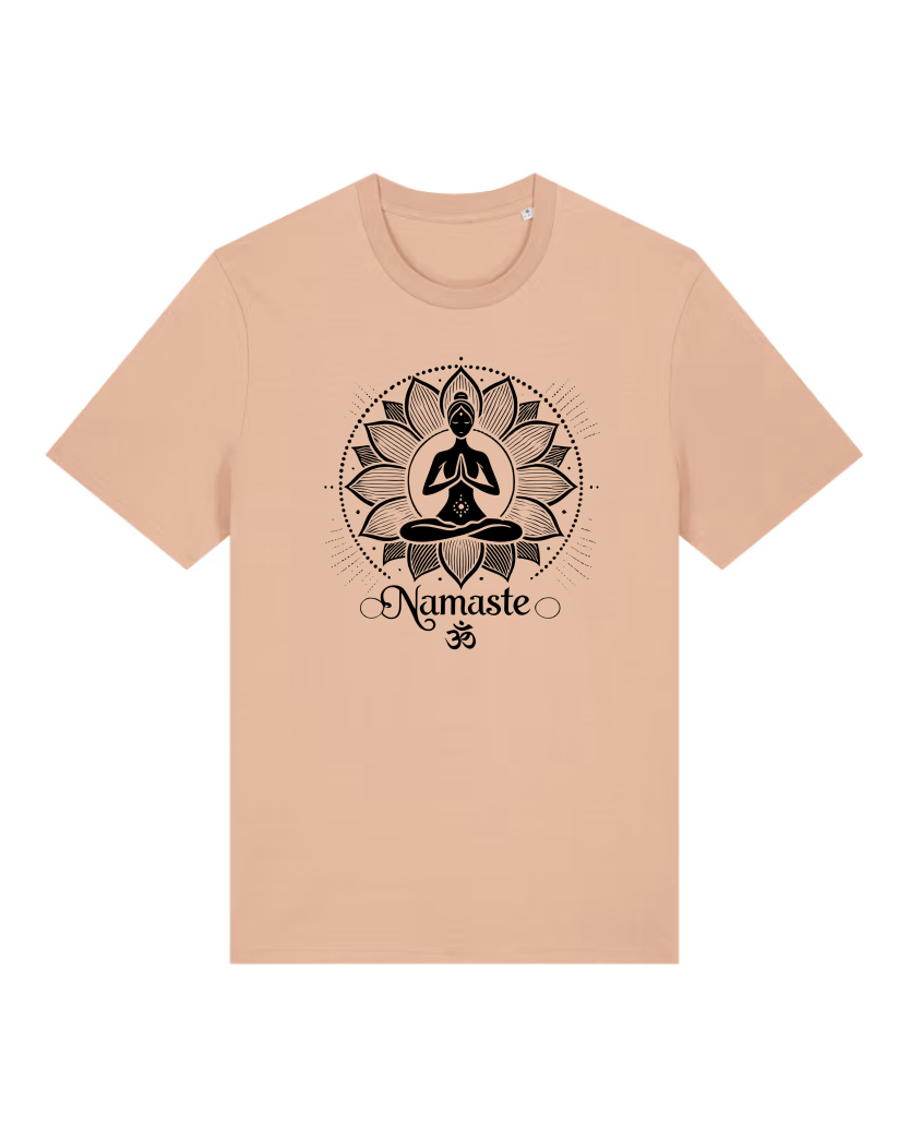 Namaste Premium Männer T-Shirt 100 % Bio-Baumwolle