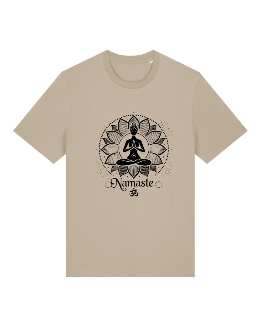Namaste Premium Männer T-Shirt 100 % Bio-Baumwolle