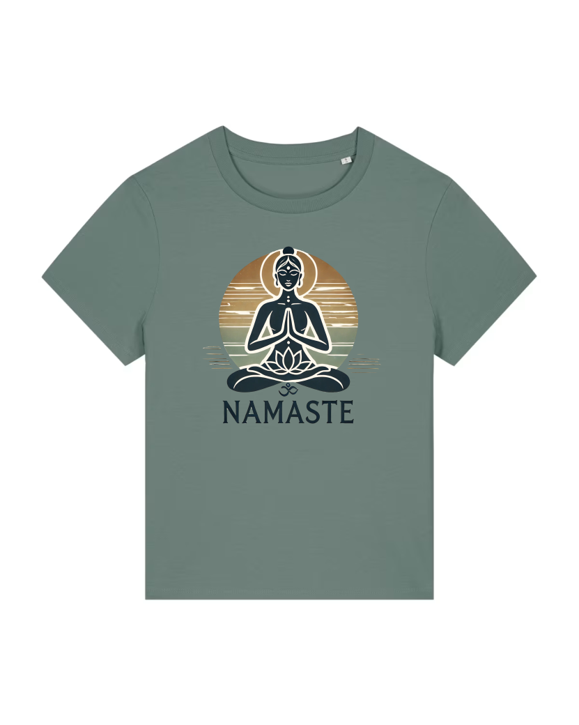 Namaste Sun Lady Premium Bio T-Shirt 100 % Bio-Baumwolle