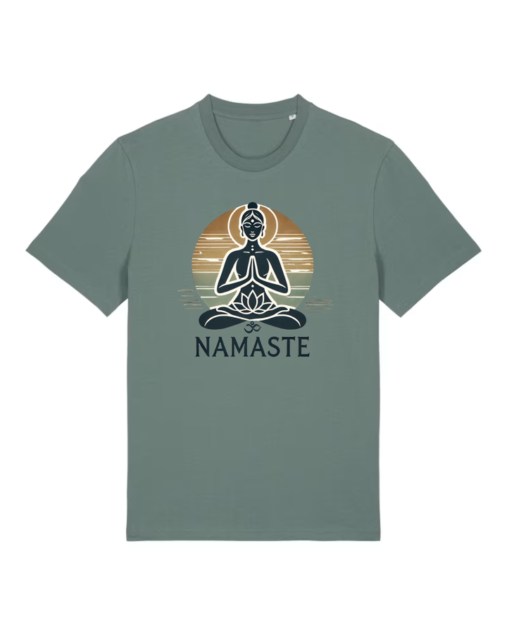 Namaste Sun Premium Männer T-Shirt 100 % Bio Baumwolle