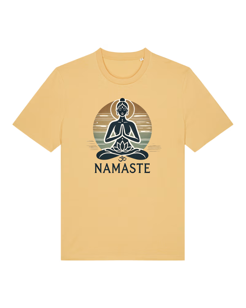 Namaste Sun Premium Männer T-Shirt 100 % Bio Baumwolle