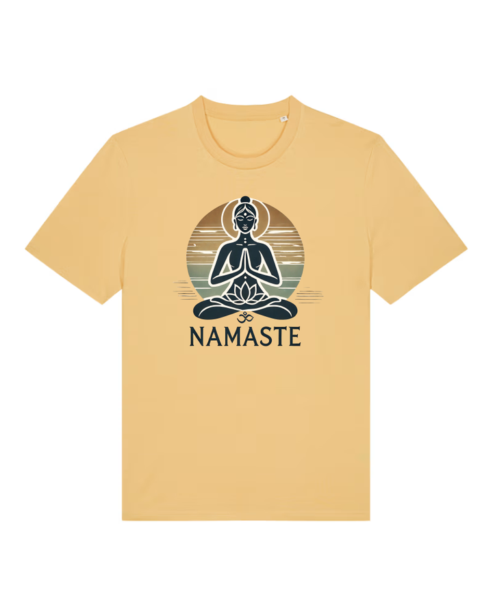 Namaste Sun Premium Männer T-Shirt 100 % Bio Baumwolle