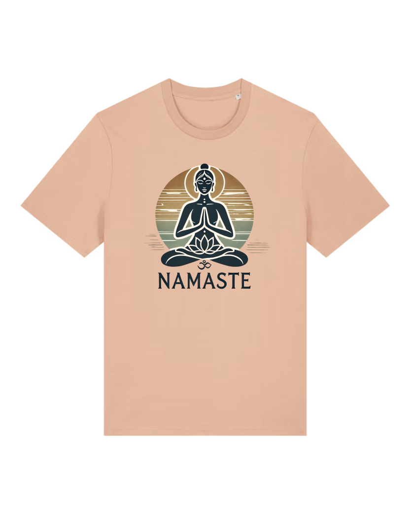 Namaste Sun Premium Männer T-Shirt 100 % Bio Baumwolle