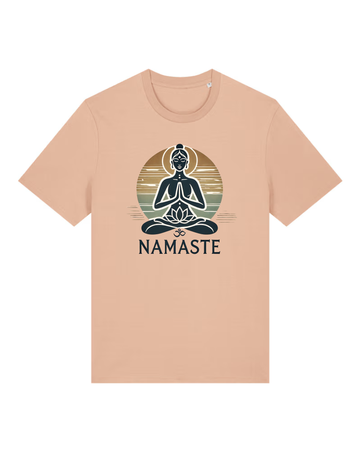 Namaste Sun Premium Männer T-Shirt 100 % Bio Baumwolle