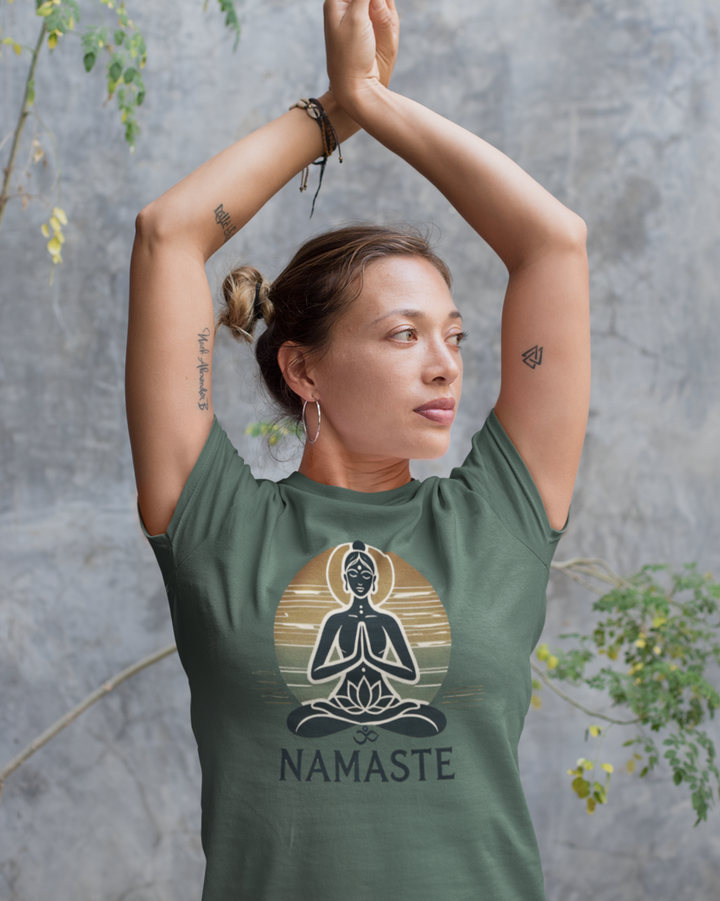 Namaste Sun Lady Premium Bio T-Shirt 100 % Bio-Baumwolle