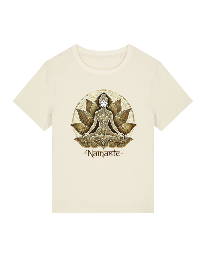 Namaste Flow Lady Premium Bio T-Shirt 100 % Bio-Baumwolle