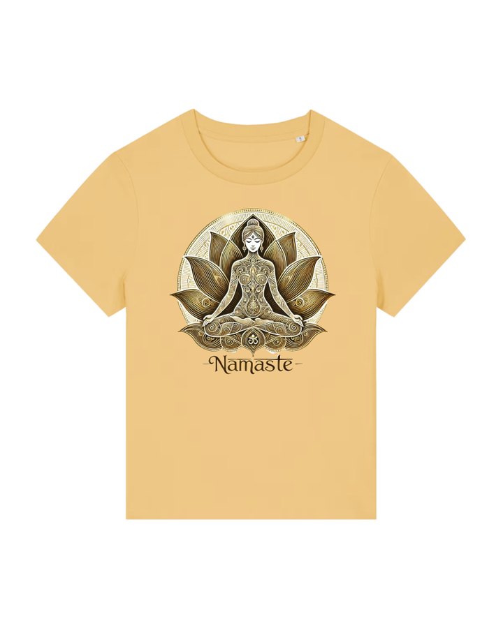 Namaste Flow Lady Premium Bio T-Shirt 100 % Bio-Baumwolle
