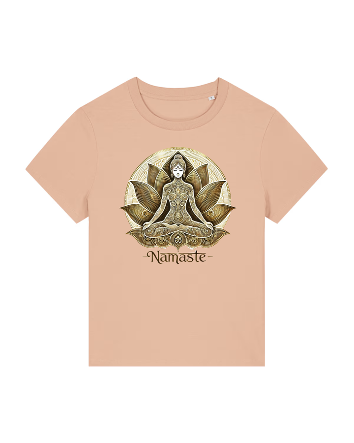 Namaste Flow Lady Premium Bio T-Shirt 100 % Bio-Baumwolle