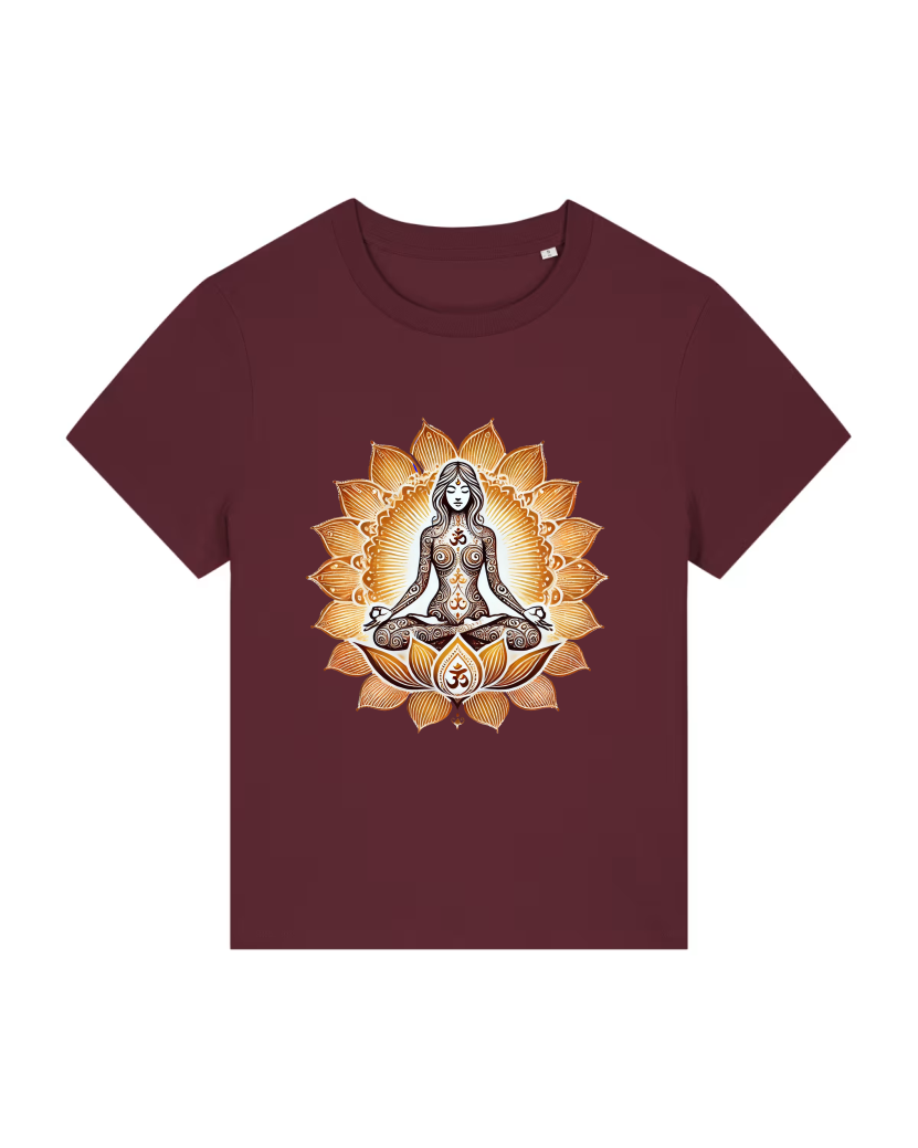 Sonnenlotus Lady Premium Bio T-Shirt 100 % Bio-Bauwolle