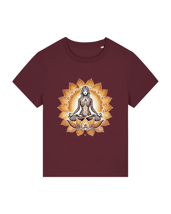 Sonnenlotus Lady Premium Bio T-Shirt 100 % Bio-Bauwolle