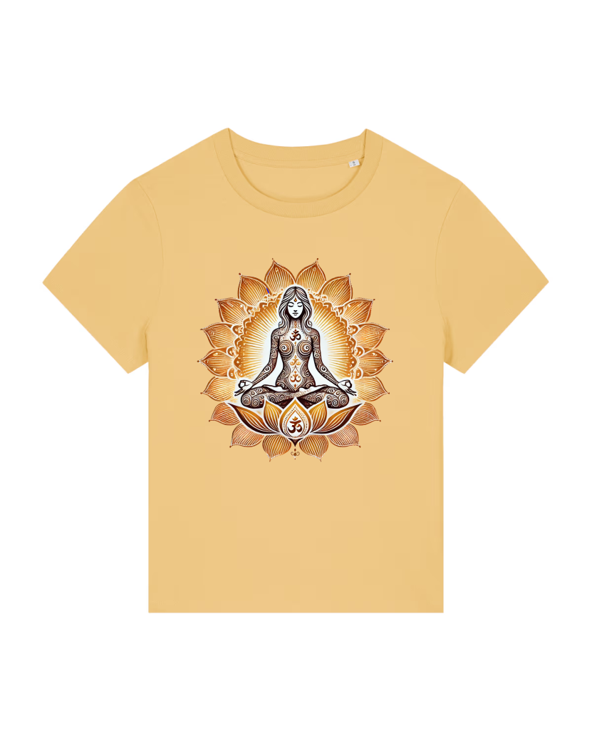 Sonnenlotus Lady Premium Bio T-Shirt 100 % Bio-Bauwolle