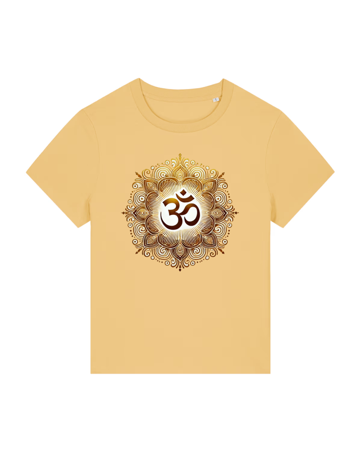 OM Mandala Lotus Lady Premium Bio T-Shirt 100 % Bio-Baumwolle