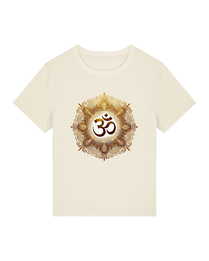 OM Mandala Lotus Lady Premium Bio T-Shirt 100 % Bio-Baumwolle