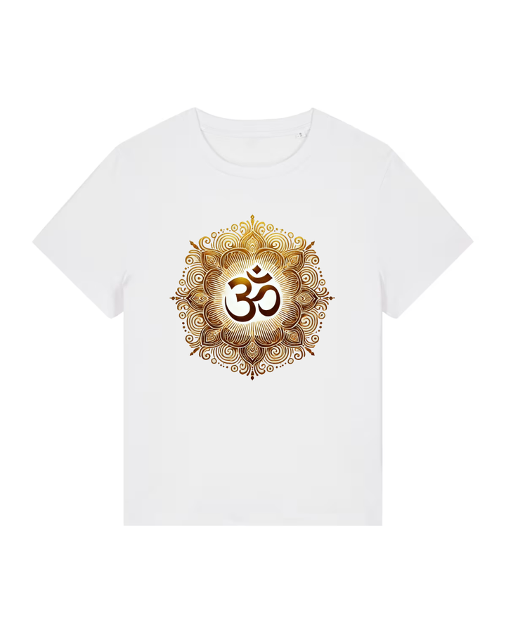 OM Mandala Lotus Lady Premium Bio T-Shirt 100 % Bio-Baumwolle
