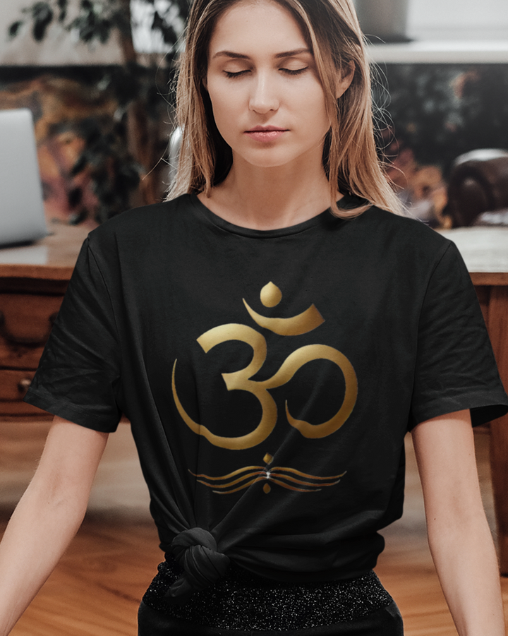 Golden OM Lady Premium Bio T-Shirt 100 % Bio-Baumwolle