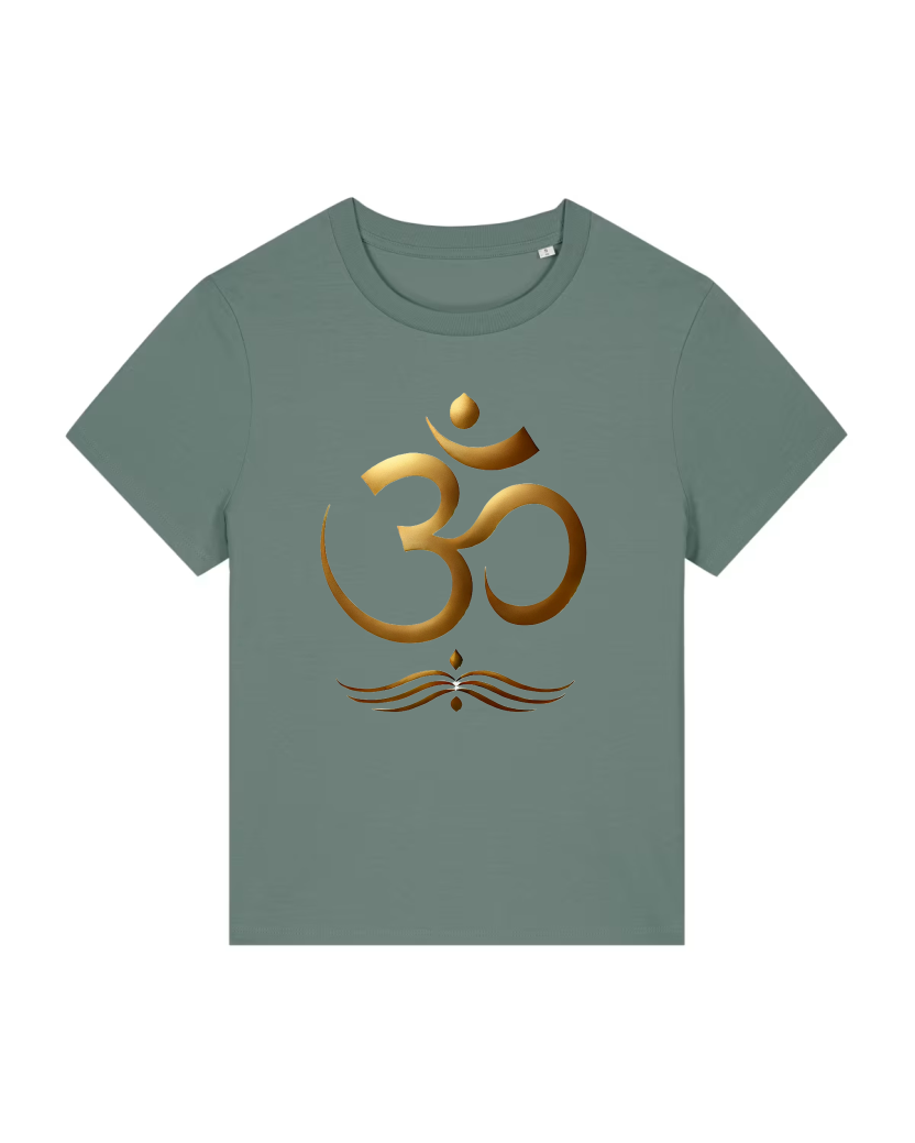 Golden OM Lady Premium Bio T-Shirt 100 % Bio-Baumwolle