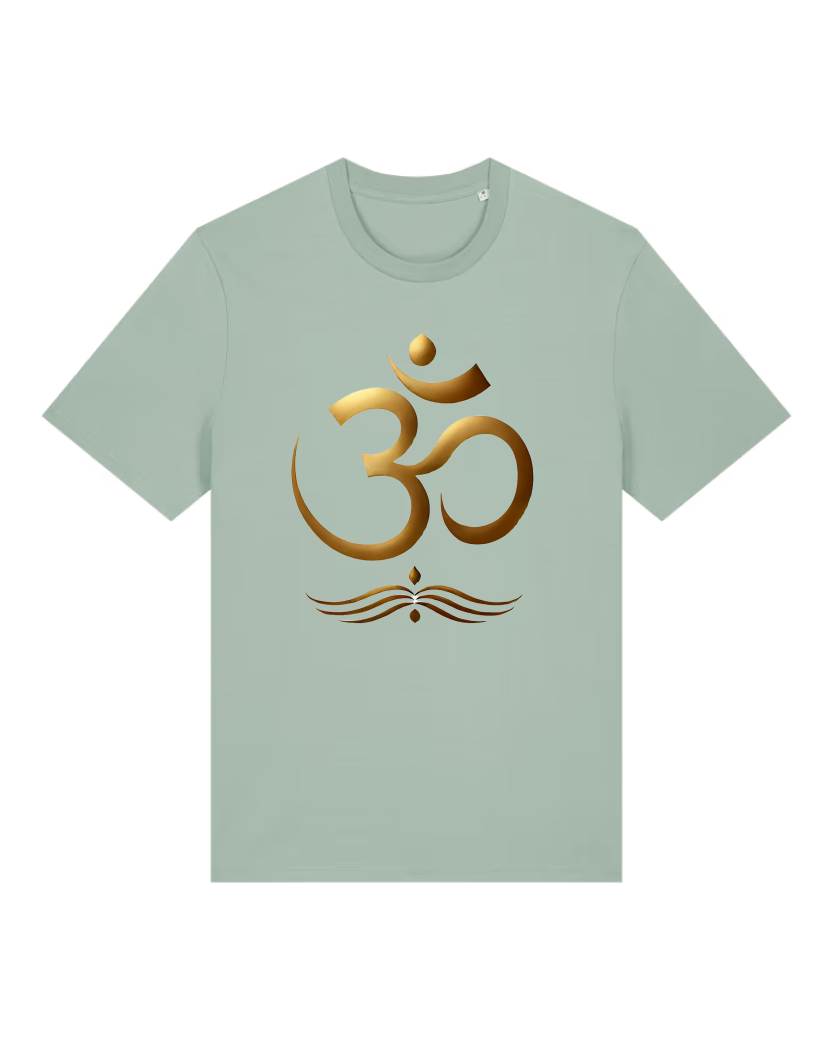 Golden OM Premium Bio T-Shirt 100 % Bio-Baumwolle Unisex Men