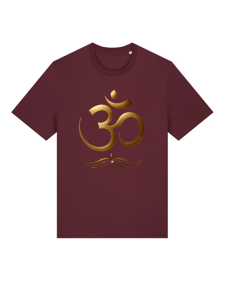 Golden OM Premium Bio T-Shirt 100 % Bio-Baumwolle Unisex Men