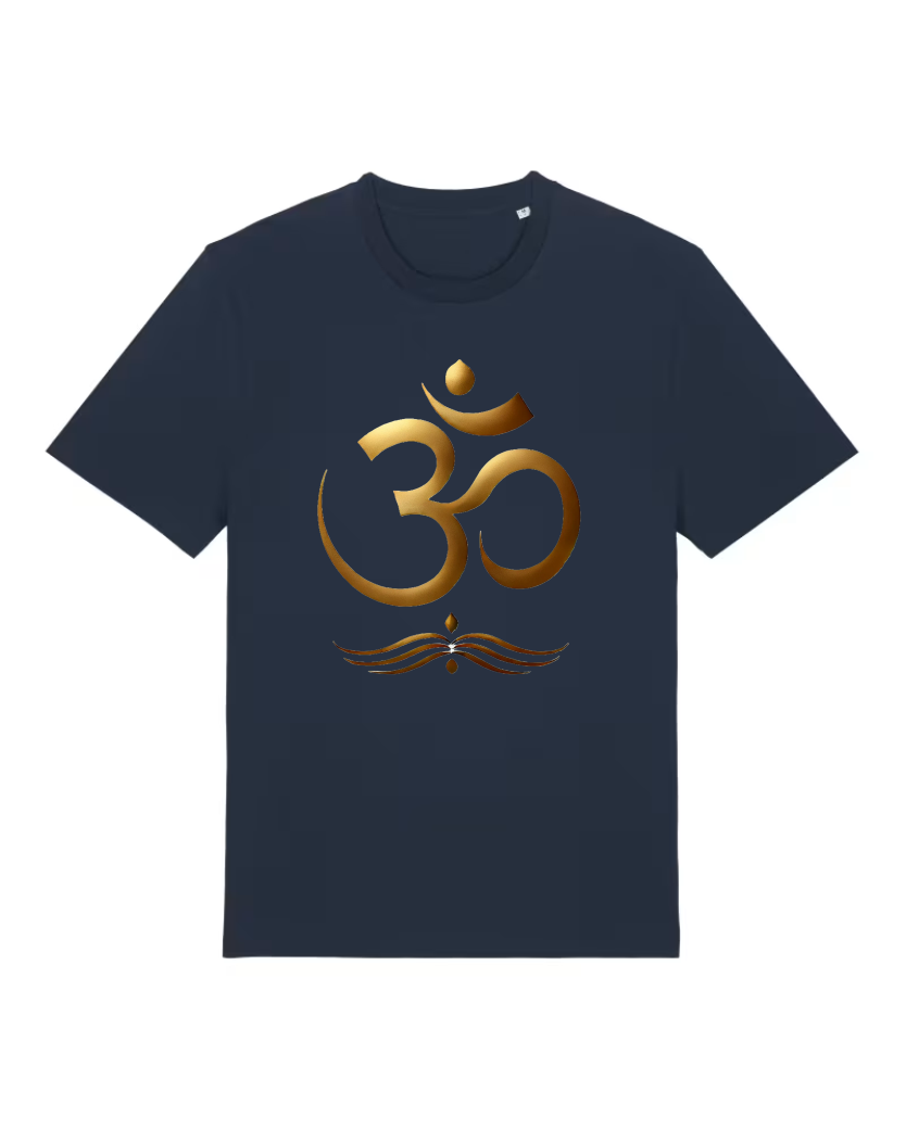 Golden OM Premium Bio T-Shirt 100 % Bio-Baumwolle Unisex Men