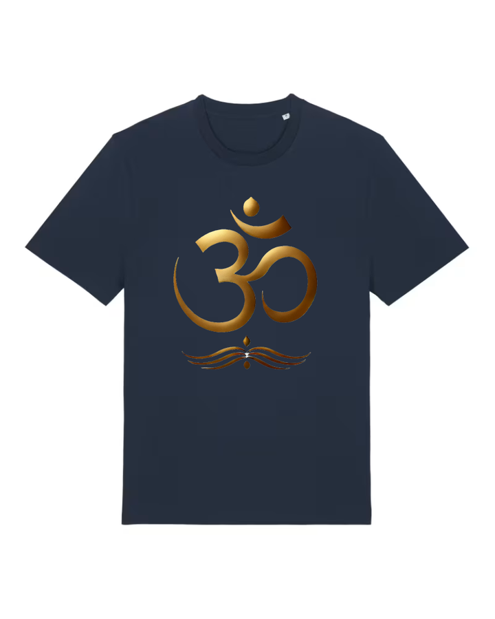 Golden OM Premium Bio T-Shirt 100 % Bio-Baumwolle Unisex Men