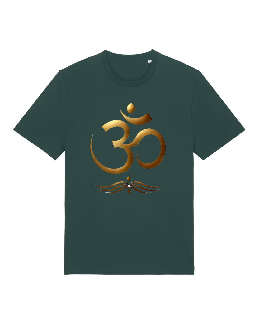 Golden OM Premium Bio T-Shirt 100 % Bio-Baumwolle Unisex Men