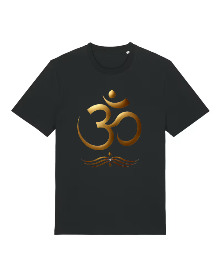 Golden OM Premium Bio T-Shirt 100 % Bio-Baumwolle Unisex Men