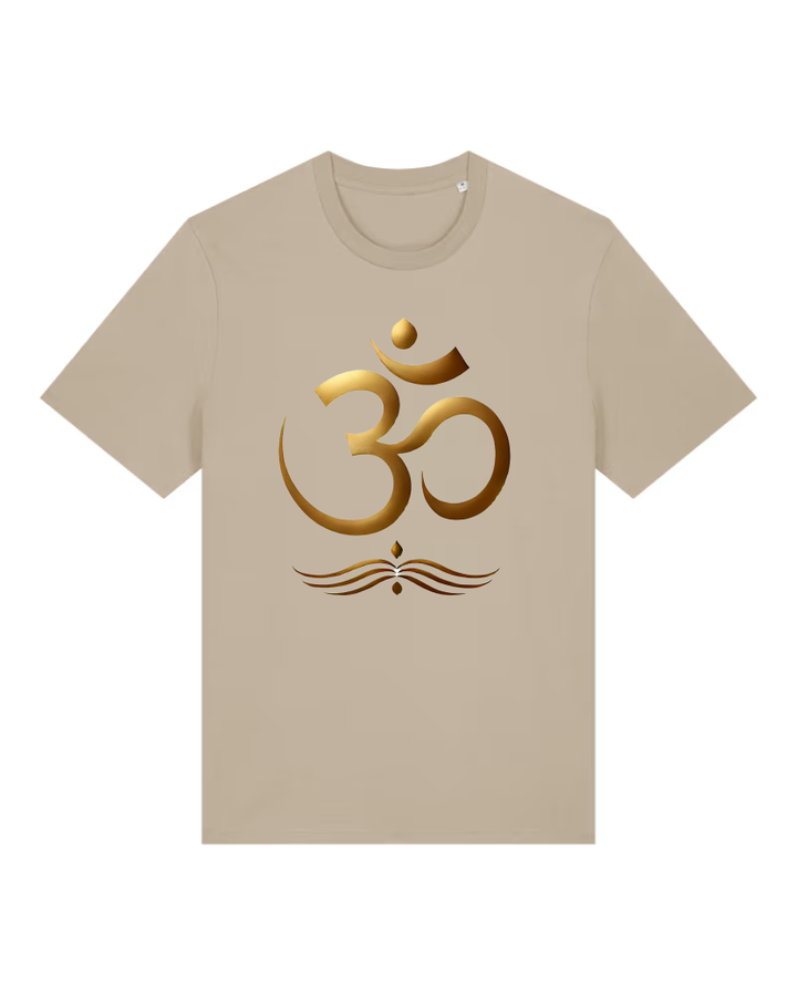 Golden OM Premium Bio T-Shirt 100 % Bio-Baumwolle Unisex Men