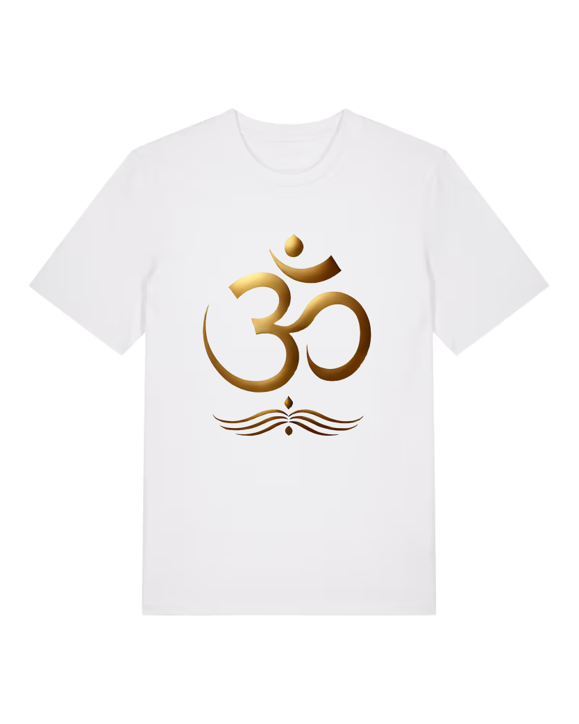 Golden OM Premium Bio T-Shirt 100 % Bio-Baumwolle Unisex Men