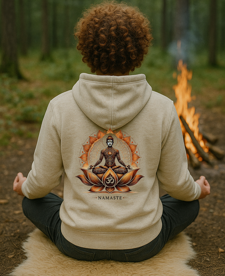 Yoga Warrior Kapuzenjacke Organic Zipper