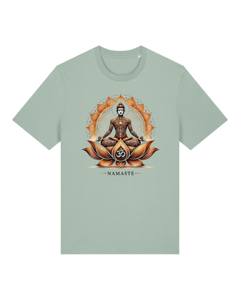 Yoga Warrior Premium Männer T-Shirt 100 % Bio Baumwolle
