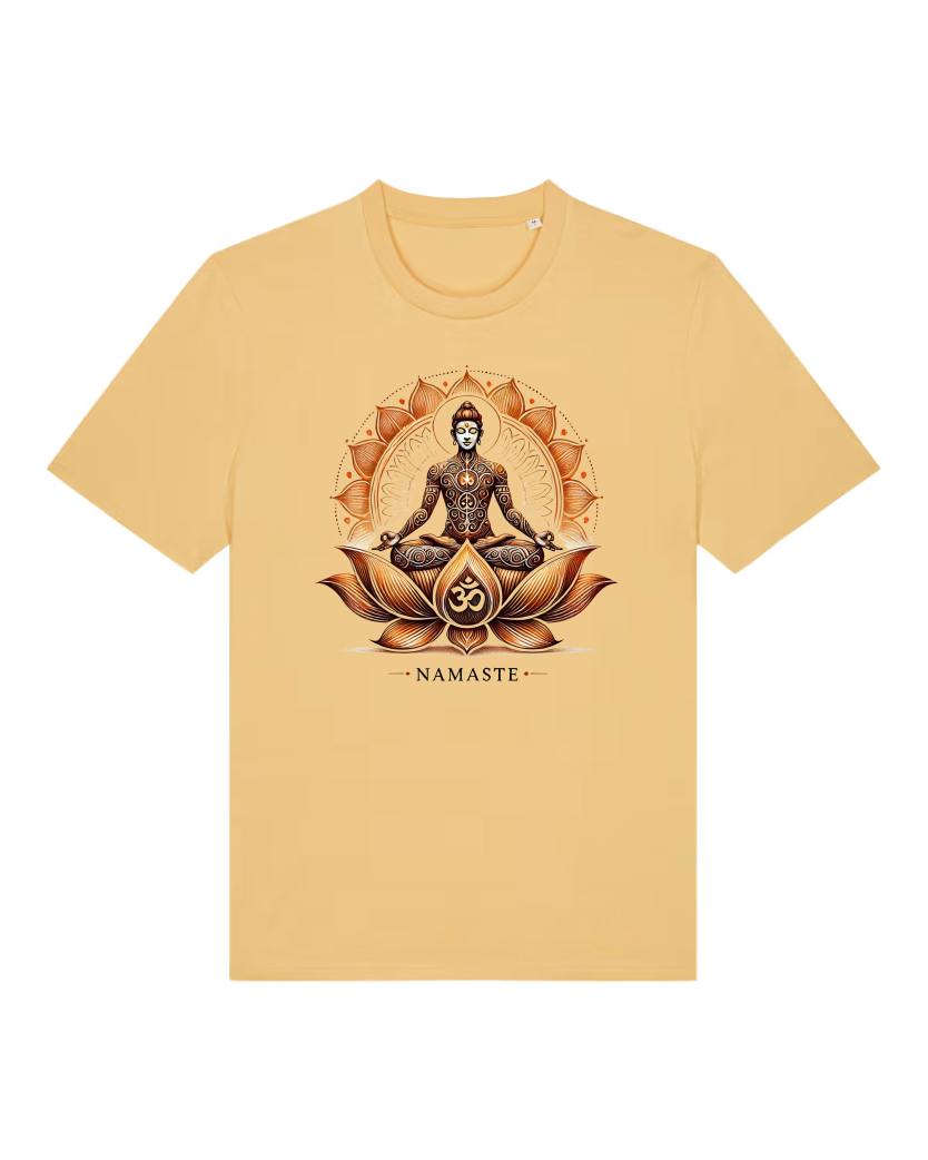 Yoga Warrior Premium Männer T-Shirt 100 % Bio Baumwolle