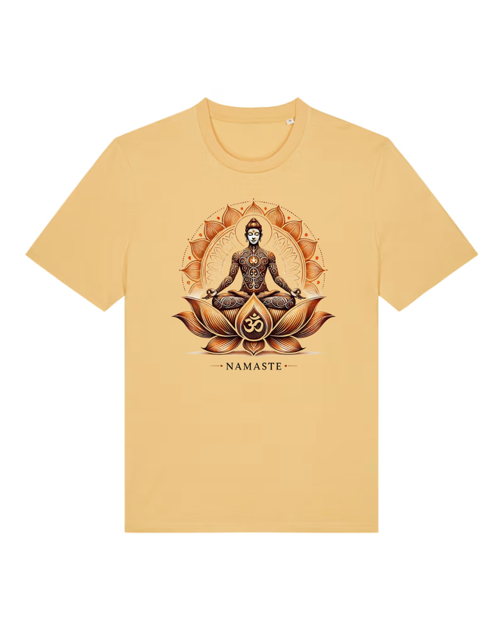 Yoga Warrior Premium Männer T-Shirt 100 % Bio Baumwolle