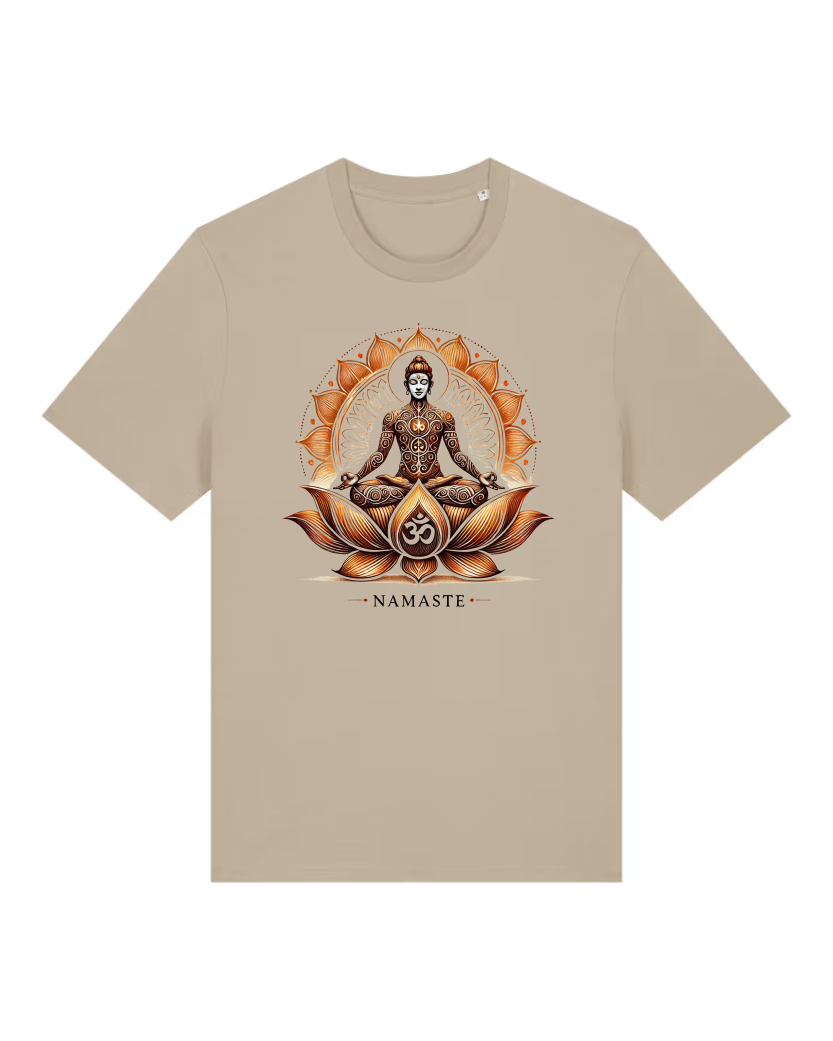 Yoga Warrior Premium Männer T-Shirt 100 % Bio Baumwolle