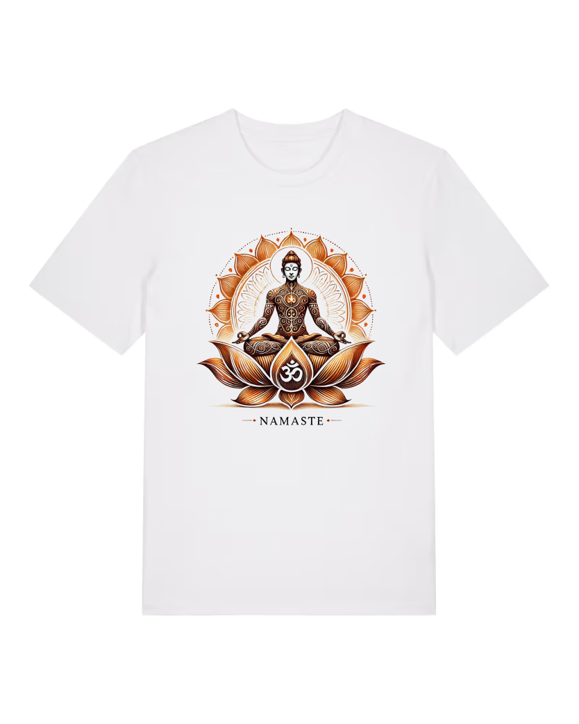 Yoga Warrior Premium Männer T-Shirt 100 % Bio Baumwolle