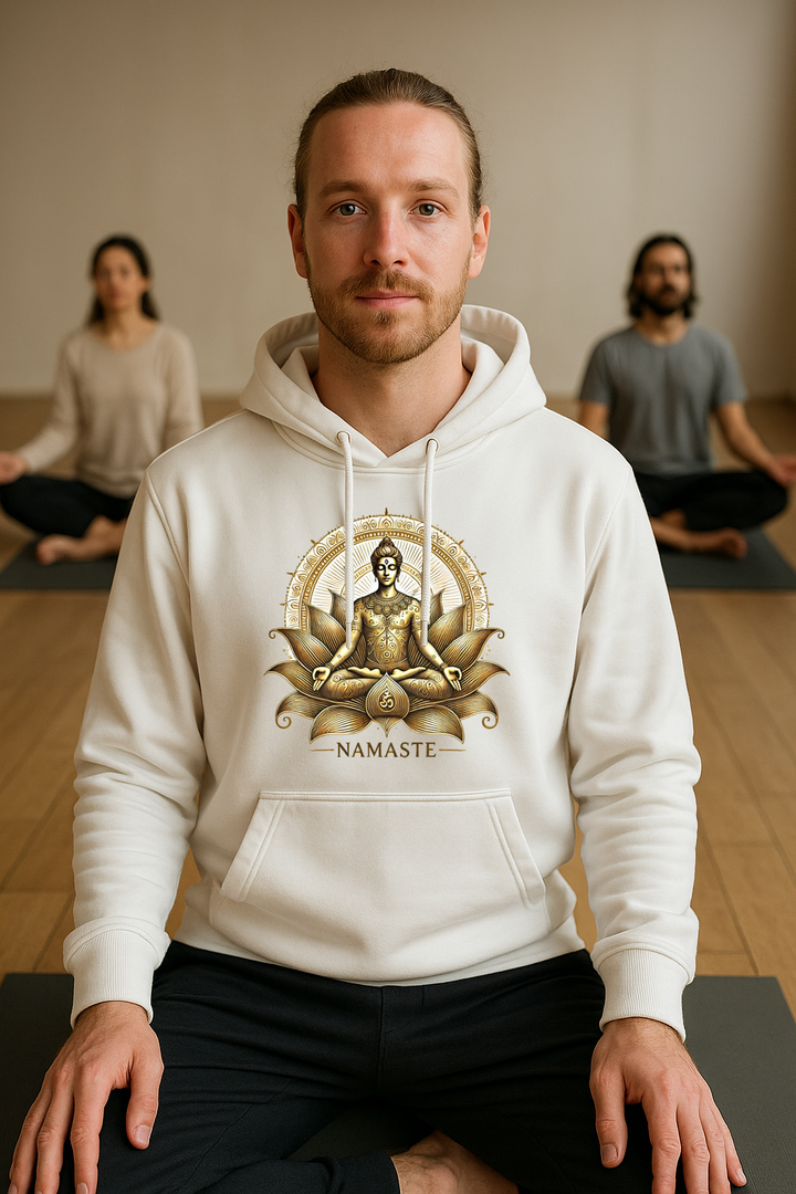 Divine Masculine Premium Bio Hoodie 100 % Bio-Baumwolle Unisex