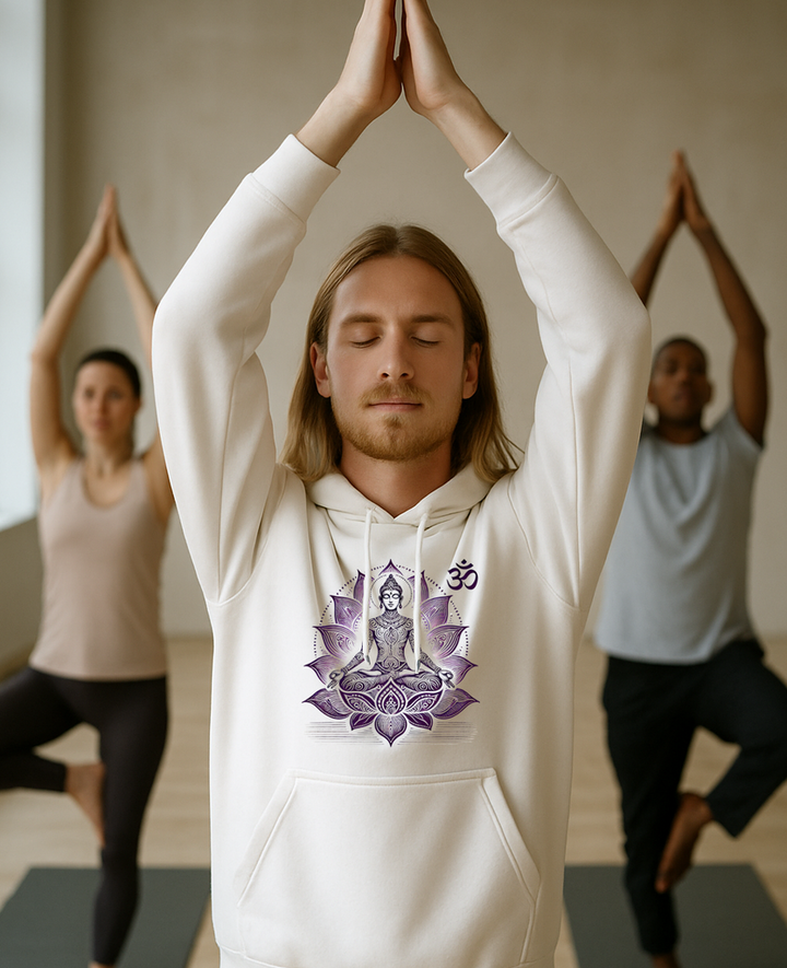 Zen Strength Premium Bio Hoodie 100 % Bio-Baumwolle Unisex