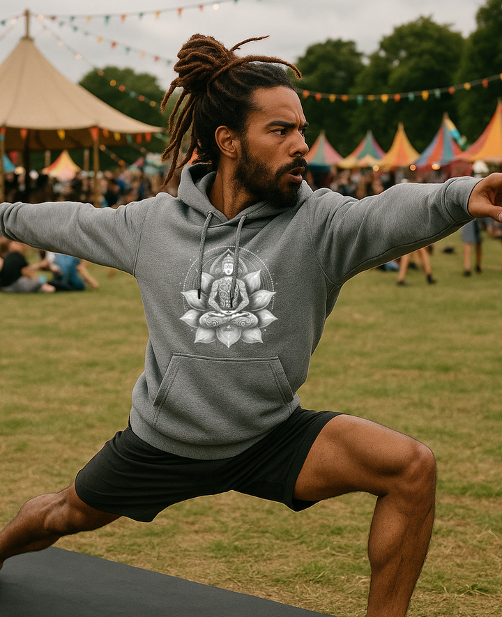 Yoga Light Premium Bio Hoodie 100 % Bio-Baumwolle Unisex